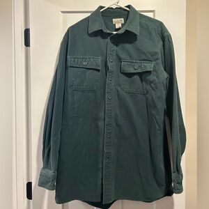 L.L. Bean Forest Green Men's Shirt